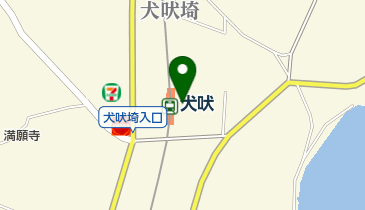 銚子電鉄 犬吠駅(サイクルステーション)の地図画像