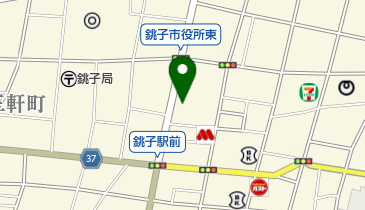 銚子セレクト市場(サイクルステーション)の地図画像