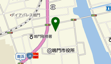 なると物産館(おもてなしスポット)の地図画像