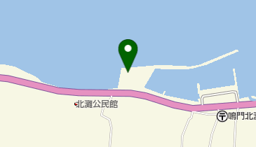 北灘さかな市(おもてなしスポット)の地図画像