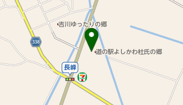 道の駅 よしかわ杜氏の郷(サイクルステーション)の地図画像