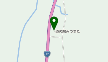 道の駅 みつまた(サイクルステーション)の地図画像