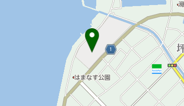 道の駅 ウェーブパークなめりかわ(サイクルステーション)の地図画像