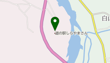 道の駅 しらやまさん(サイクルステーション)の地図画像