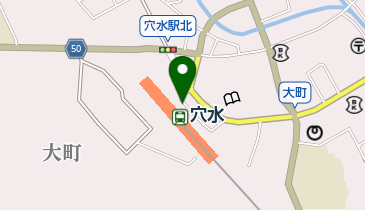 道の駅 あなみず(サイクルステーション)の地図画像