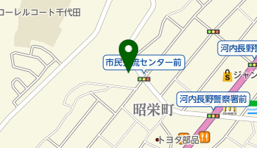 ショールームクラッシモ(河内長野ガスグループ)(サイクルスポット)の地図画像