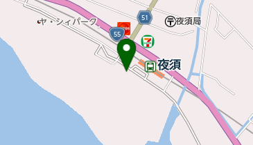 道の駅 やす(こうちサイクルオアシス)の地図画像