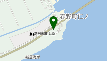 新居地区観光交流施設 南風(まぜ)(こうちサイクルオアシス)の地図画像