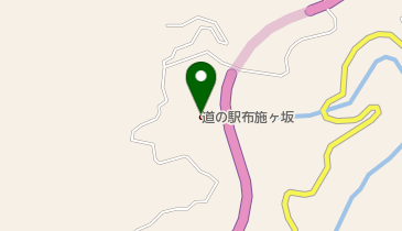 道の駅 布施ヶ坂(こうちサイクルオアシス)の地図画像