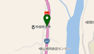 道の駅 よって西土佐(こうちサイクルオアシス)の地図画像