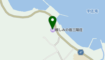 土佐龍温泉三陽荘(こうちサイクルオアシス)の地図画像