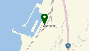 道の駅 大山(こうちサイクルオアシス)の地図画像