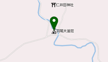 羽尾大釜荘(こうちサイクルオアシス)の地図画像