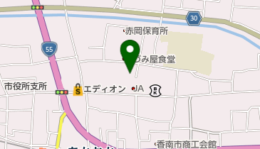 絵金蔵(こうちサイクルオアシス)の地図画像