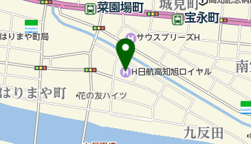 ホテル日航高知旭ロイヤル(こうちサイクルオアシス)の地図画像