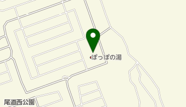 尾道平原温泉ぽっぽの湯(しまなみサイクルオアシス)の地図画像