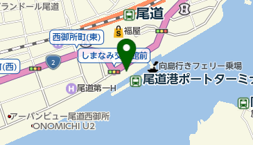 サイクルシップ ラズリ(しまなみサイクルオアシス)の地図画像
