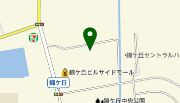 錦ケ丘ヒルサイドモールの地図画像