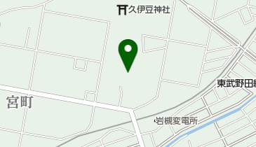 武州岩槻総鎮守 久伊豆神社(さいクルステーション)の地図画像