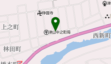 作州城東屋敷(ハレいろ・サイクリング OKAYAMA 協力店)の地図画像