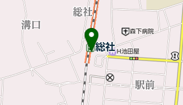 総社駅前観光案内所(ハレいろ・サイクリング OKAYAMA 協力店)の地図画像