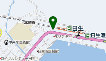 ひなせキッチン(ハレいろ・サイクリング OKAYAMA 協力店)の地図画像