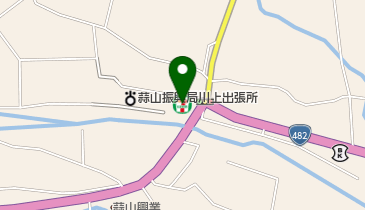 セブンイレブン 蒜山上福田店(ハレいろ・サイクリング OKAYAMA 協力店)の地図画像