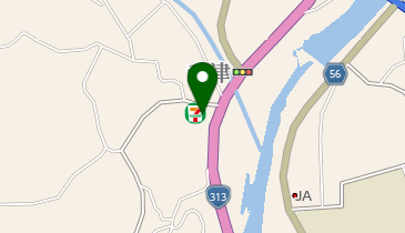 セブンイレブン 湯原禾津店(ハレいろ・サイクリング OKAYAMA 協力店)の地図画像