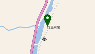 足温泉館(ハレいろ・サイクリング OKAYAMA 協力店)の地図画像