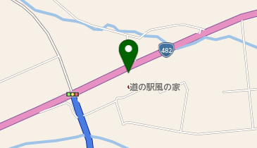 道の駅 風の家(ハレいろ・サイクリング OKAYAMA 協力店)の地図画像
