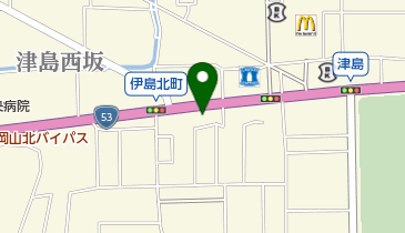 ローソン 岡山伊島店(ハレいろ・サイクリング OKAYAMA 協力店)の地図画像