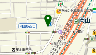 ローソン 岡山リットシティビル店(ハレいろ・サイクリング OKAYAMA 協力店)の地図画像