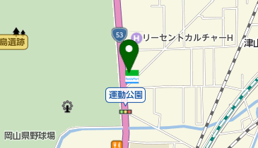 ファミリーマート 岡山一宮店(ハレいろ・サイクリング OKAYAMA 協力店)の地図画像