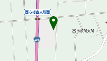 道の駅にしかた(サイクリングステーション)の地図画像