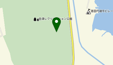 会津レクリエーション公園(サイクリングステーション)の地図画像