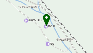 ホテル華の湯(サイクリングステーション)の地図画像