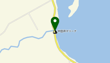 中田浜マリーナ(サイクリングステーション)の地図画像