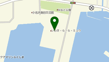 いわき・ら・ら・ミュウ(サイクリングステーション)の地図画像