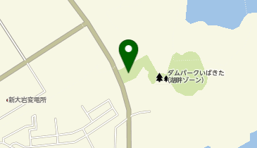 ダムパークいばきたの地図画像