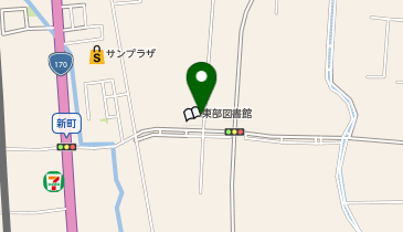 石川プラザの地図画像