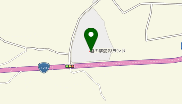 道の駅 愛彩ランドの地図画像