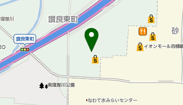 イオンバイク四條畷店(イオンモール四條畷)の地図画像