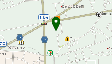 コーナン寝屋川仁和寺店の地図画像