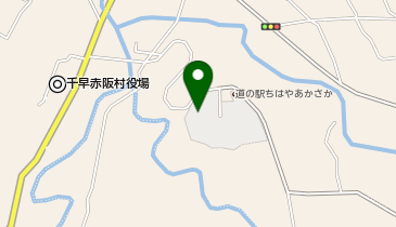 道の駅 ちはやあかさかの地図画像