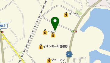 イオンバイク日根野店(イオン日根野店内)の地図画像