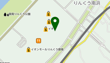 イオンバイクりんくう泉南店(イオンりんくう泉南店内)の地図画像