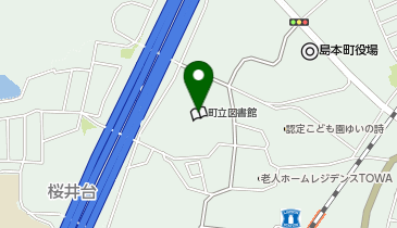 島本町ふれあいセンターの地図画像