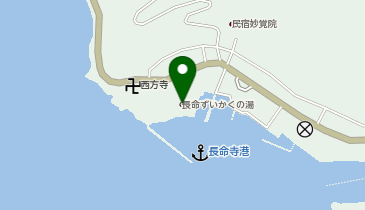 長命寺温泉 天葉の湯(ビワイチサイクルサポートステーション)の地図画像