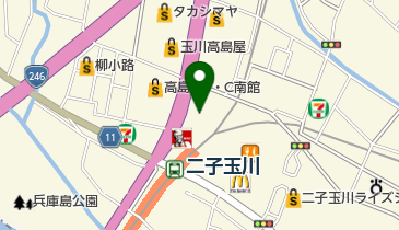 SBI新生銀行 二子玉川フィナンシャルセンターの地図画像