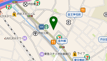 SBI新生銀行 渋谷フィナンシャルセンターの地図画像
